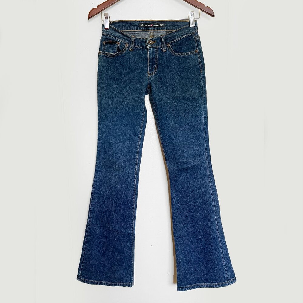 Y2K DKNY Low-Rise Bootcut Jeans Blue Size 0R